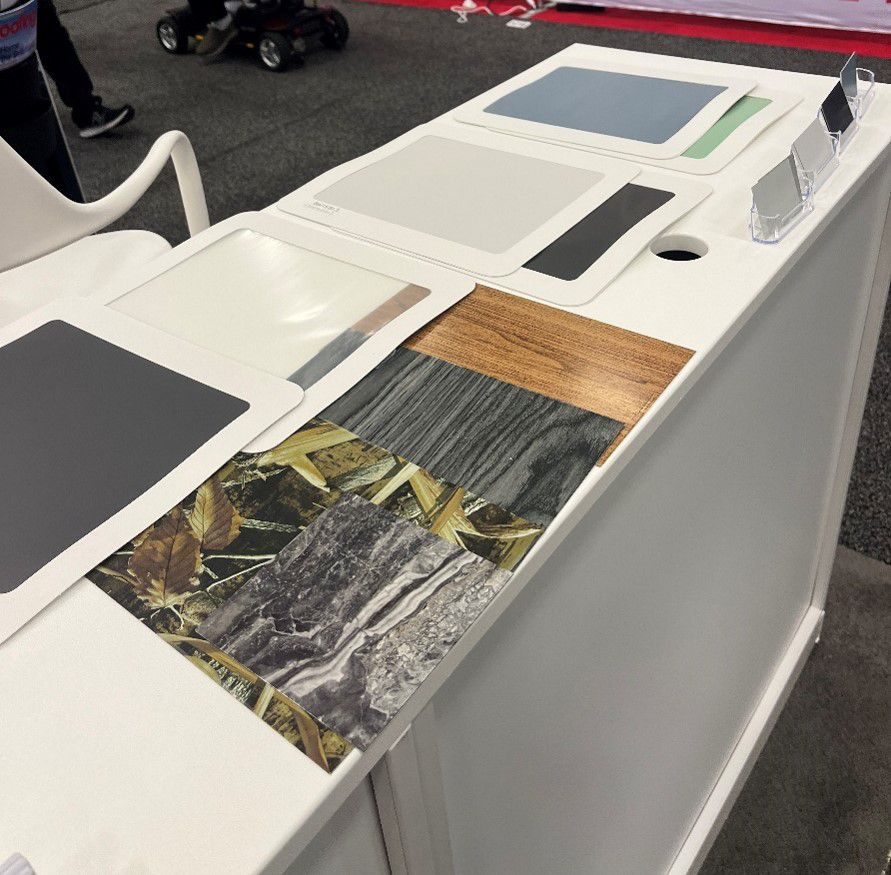 DuPont™ Tedlar® samples - pigmented films, clear films and printed films